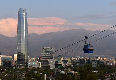 Step up to the highest lookouts and use a cable car or stone railing to frame your shot. Head up on a crisp, early morning for your best view of the Andes.